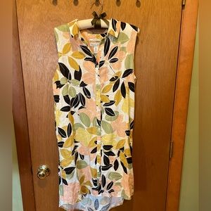 Rachel Zoe 100% linen dress
